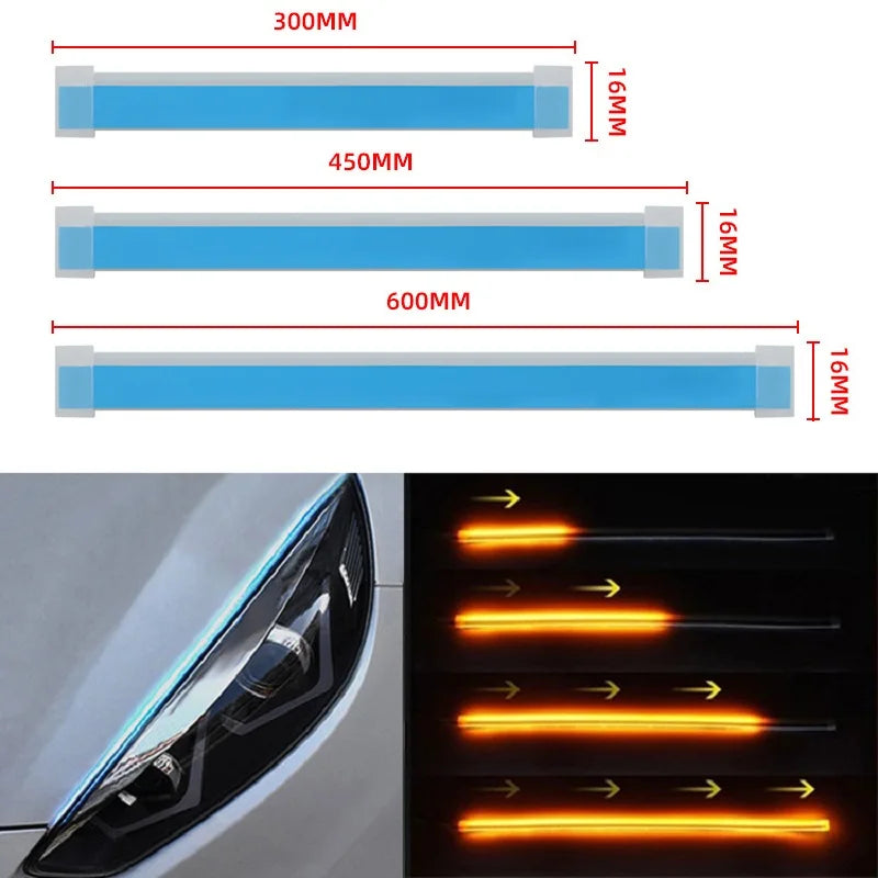 2 lumières pour phare  LED pour voiture