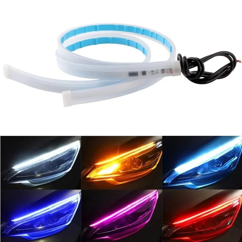 2 lumières pour phare  LED pour voiture