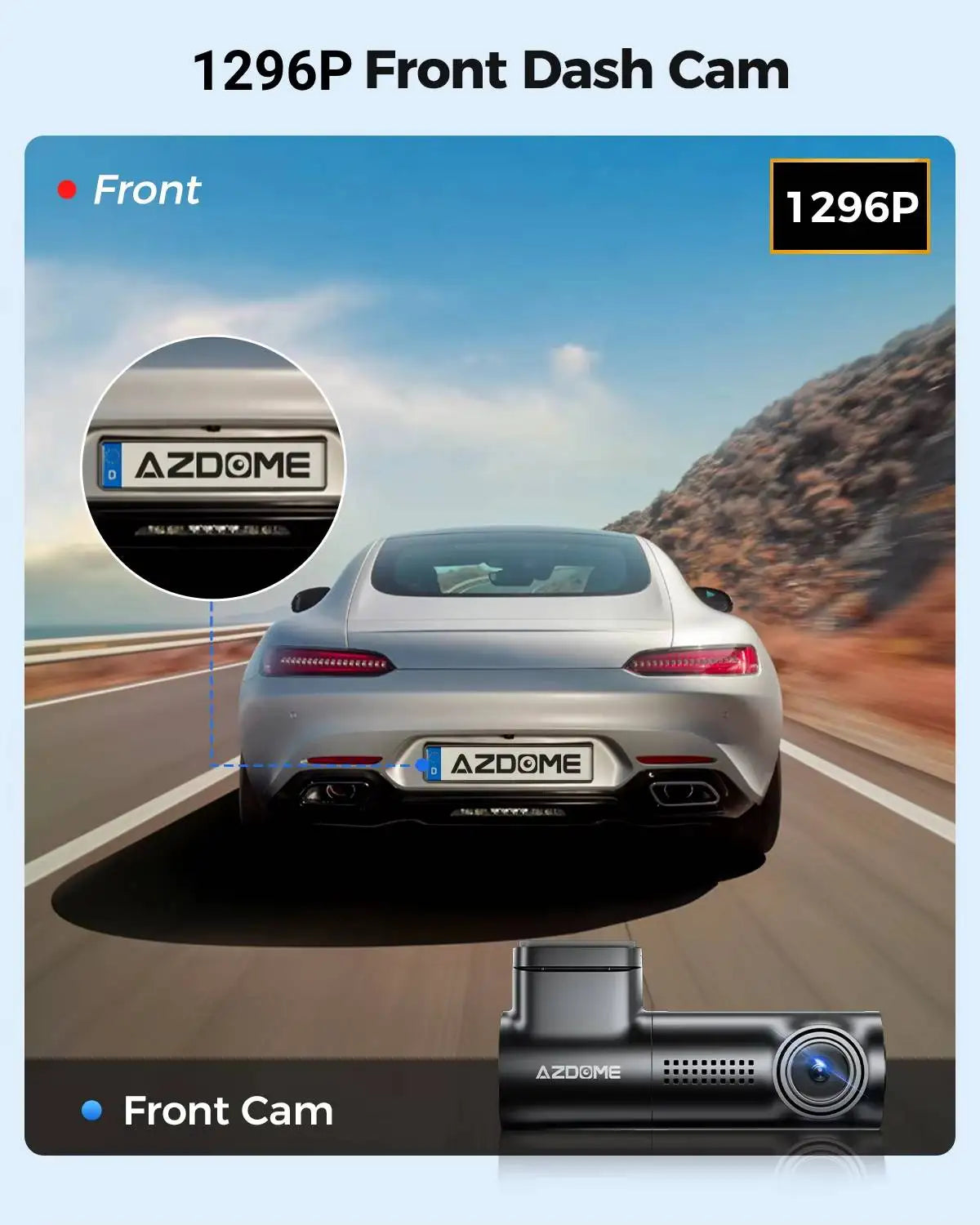 Dashcam Full HD - AZDOME